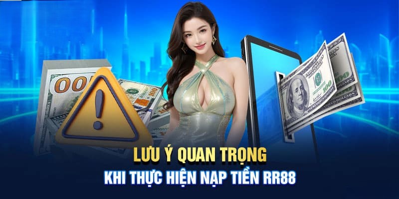 Người chơi cần đảm bảo dữ liệu trong quá trình gửi tiền